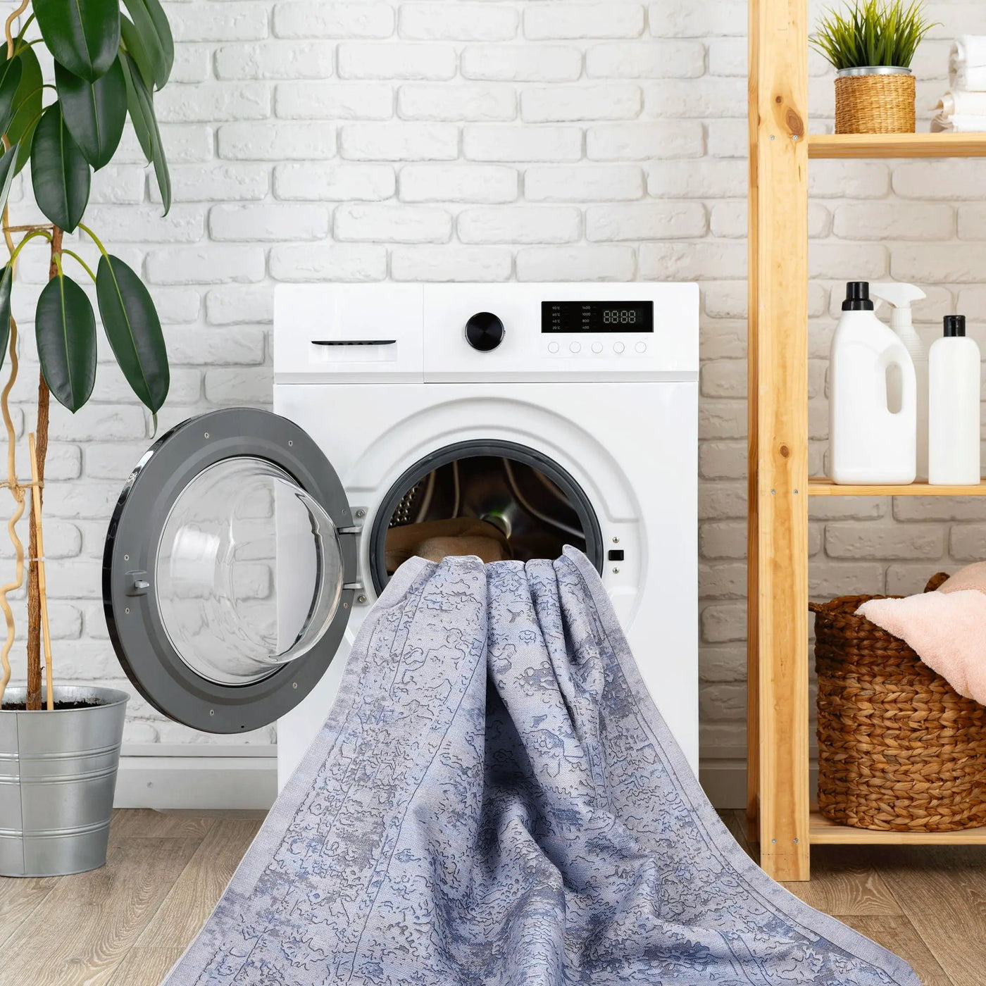 Maval - Area Rug, Washable by Unique Piece Furniture