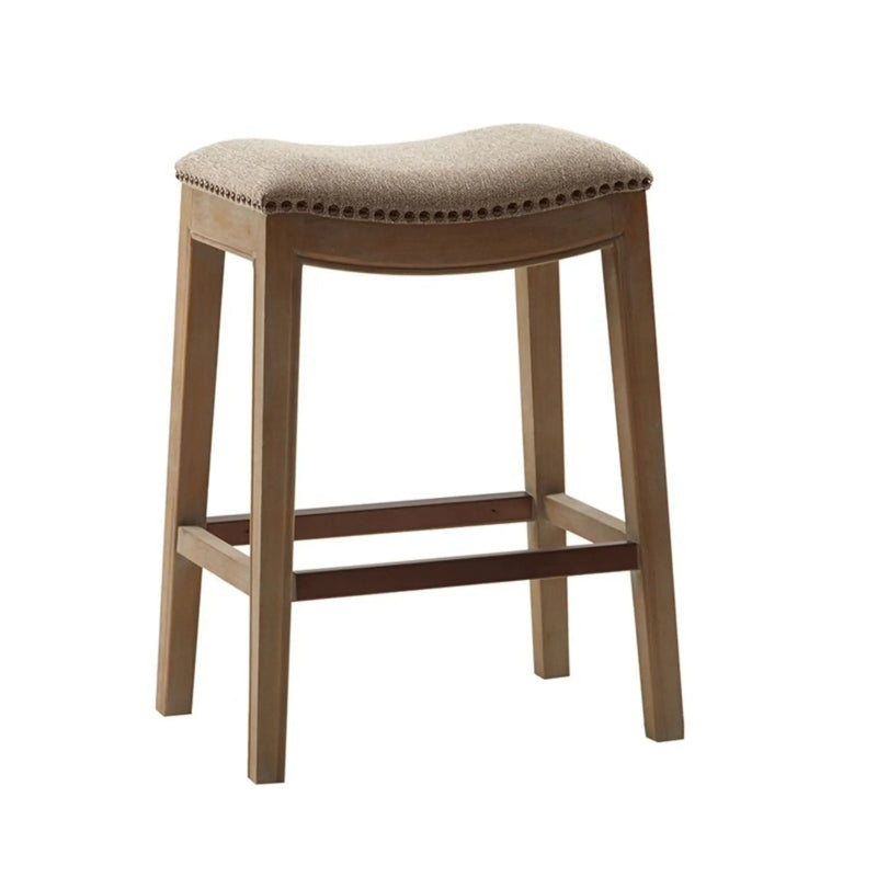 Saddle Counter Stool With High Density Foam by HouseOfZazla