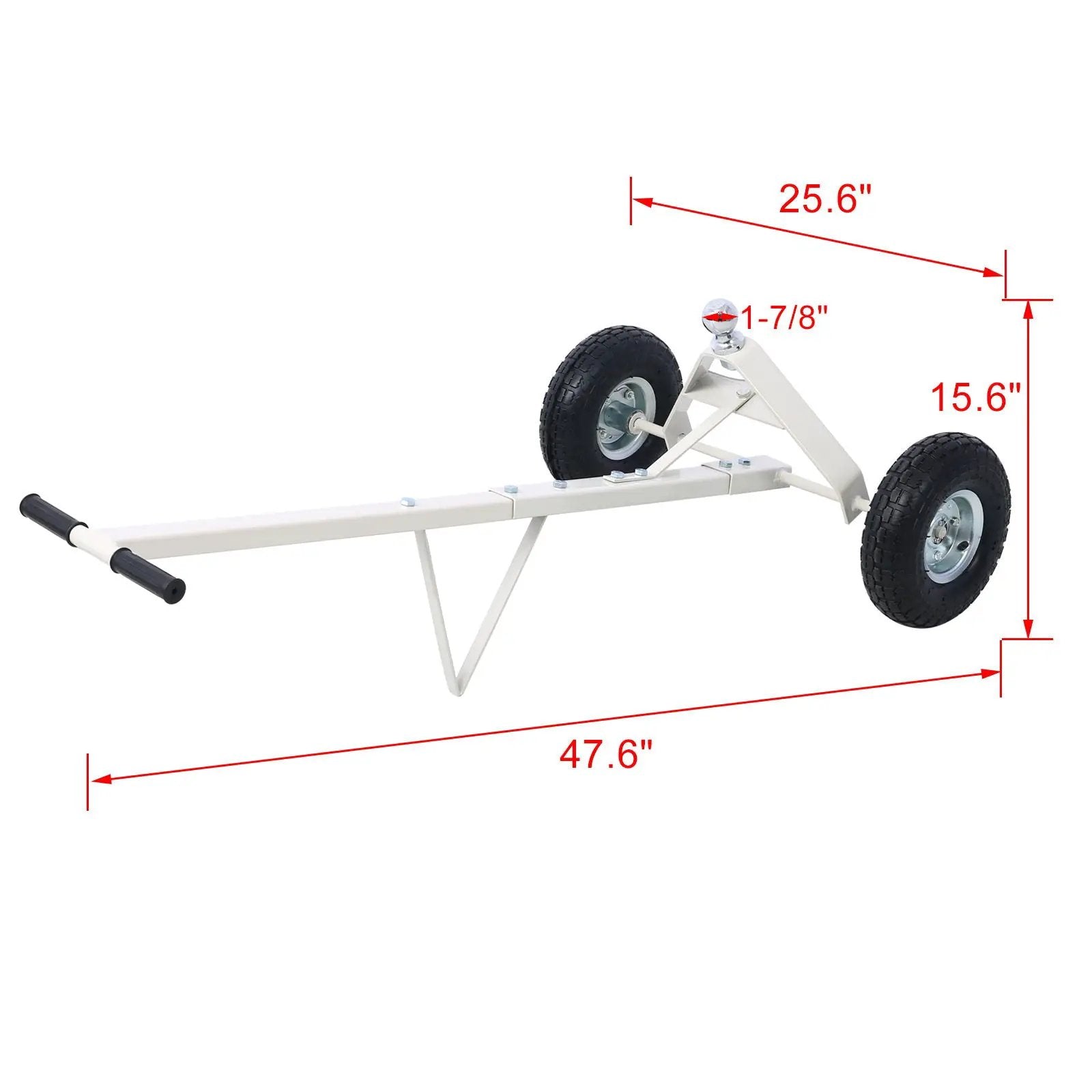 Heavy Duty Trailer Dolly With Pneumatic Tires by HouseOfZazla