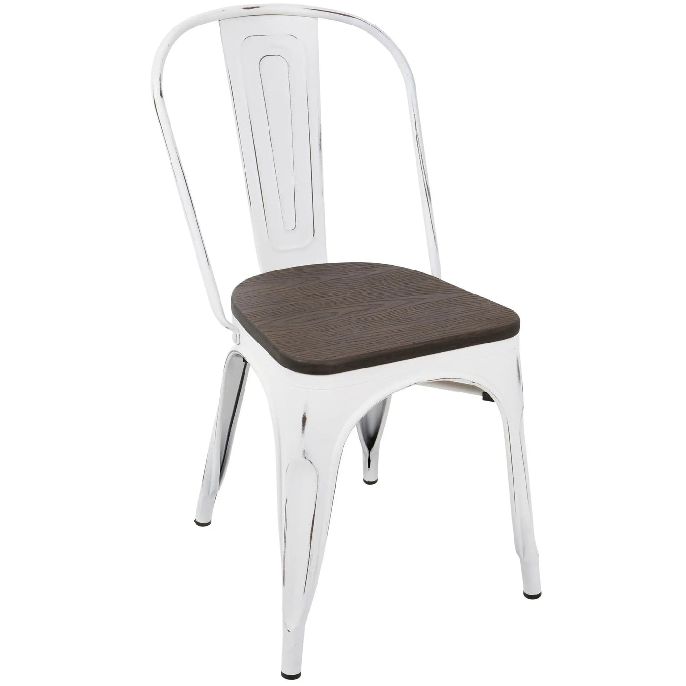 Oregon - IndustrialFarmhouse Stackable Dining Chair (Set of 2) by HouseOfZazla