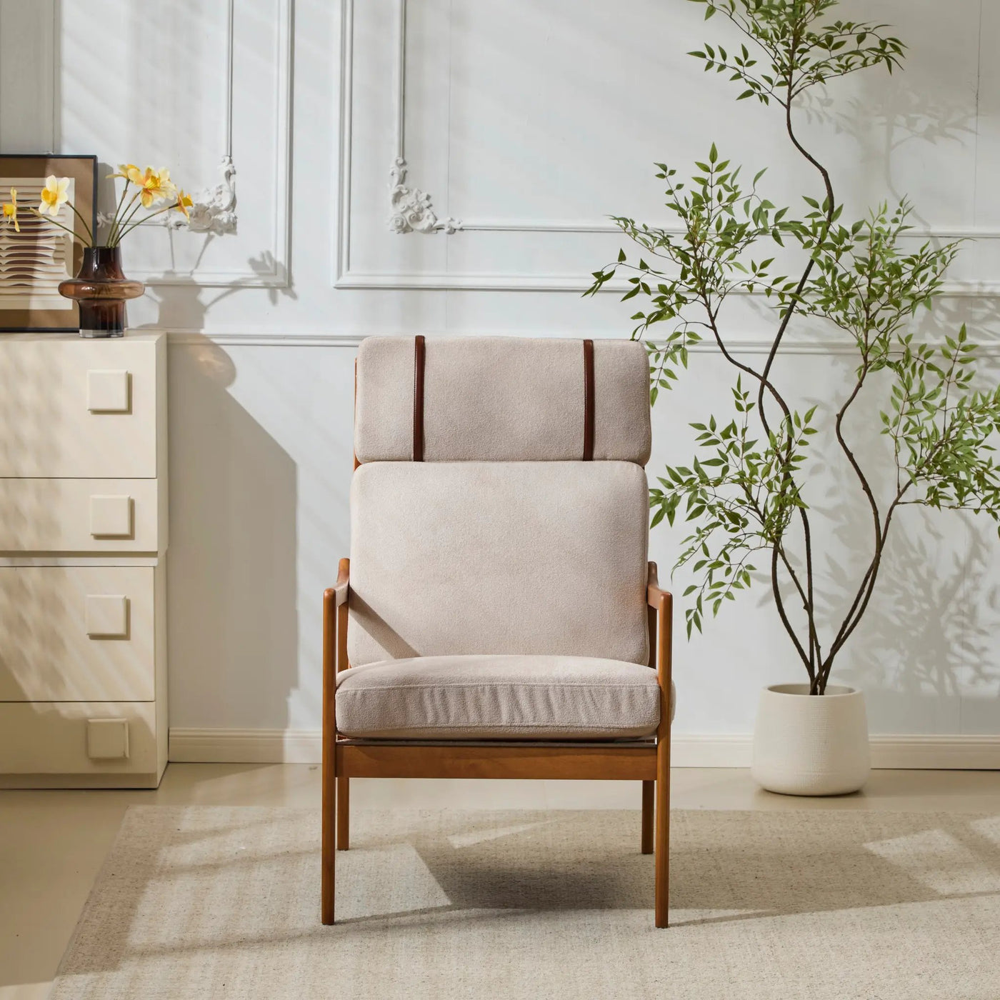 Mid Century Modern Accent Armchair by HouseOfZazla