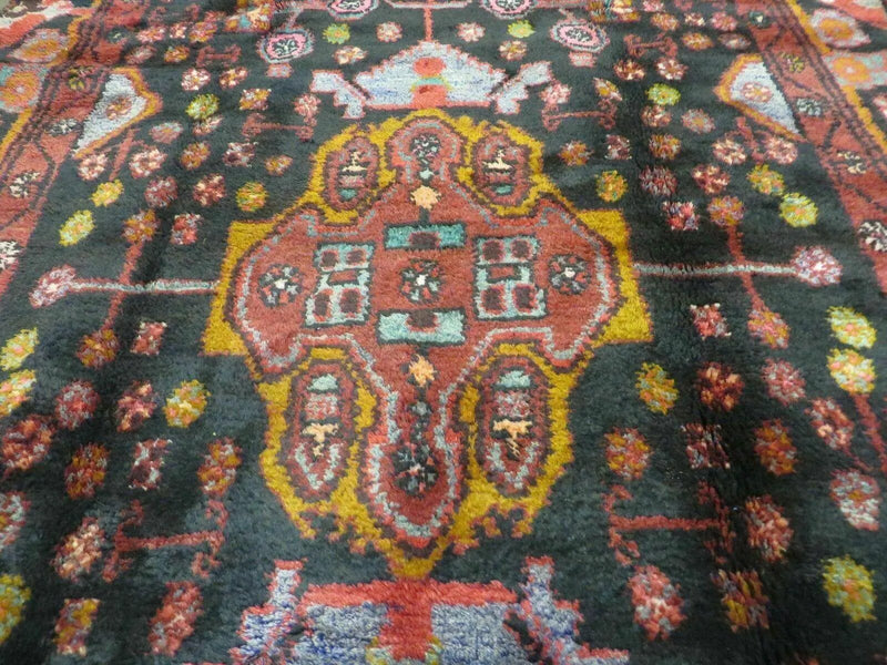 4' X 10' Antique Handmade Tribal Turkish Oriental Floral Wool Rug Organic Nice by Jewel Rugs