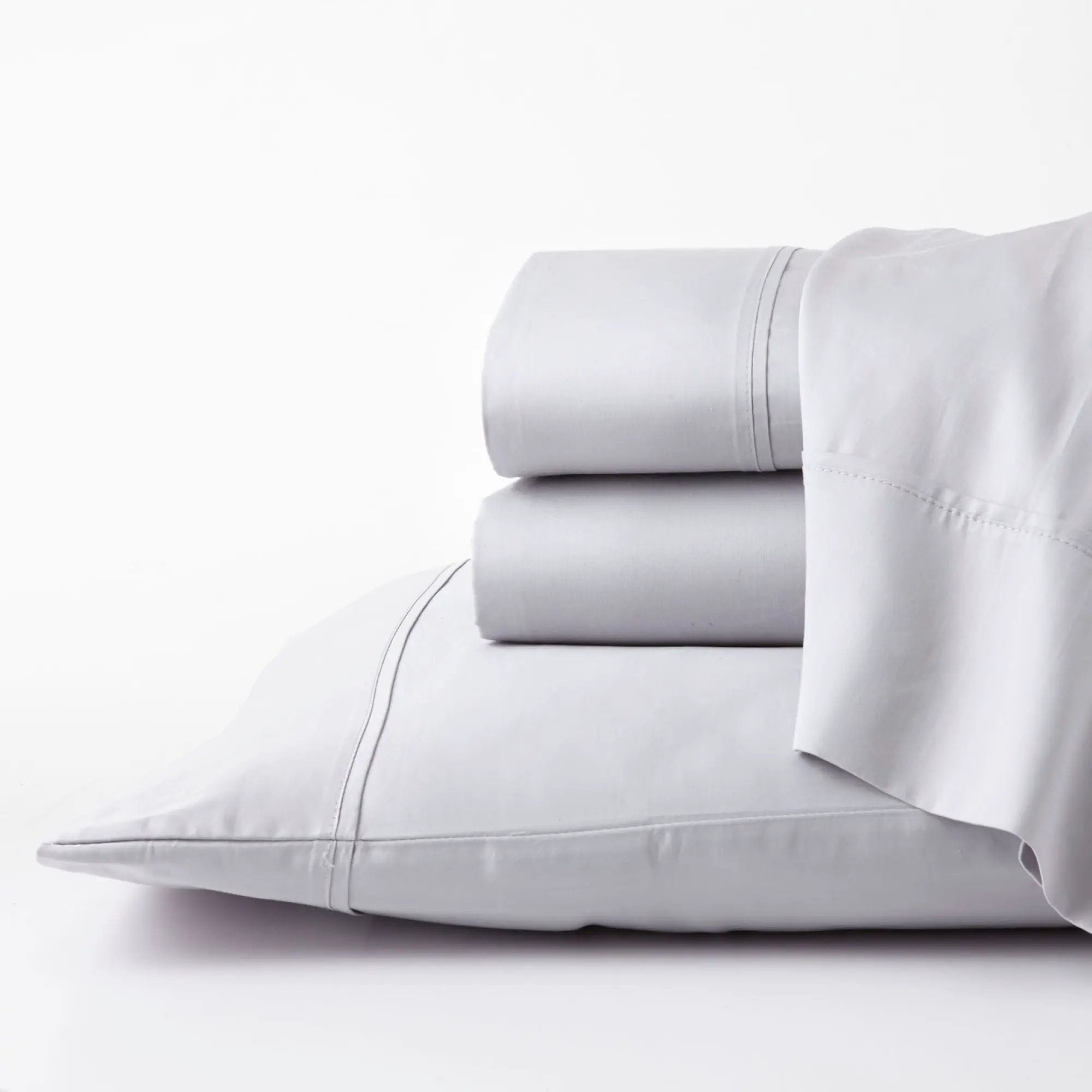 Sheet Set Luxurious Supima Cotton & TENCEL Blend with GhostGrip Bands by HouseOfZazla