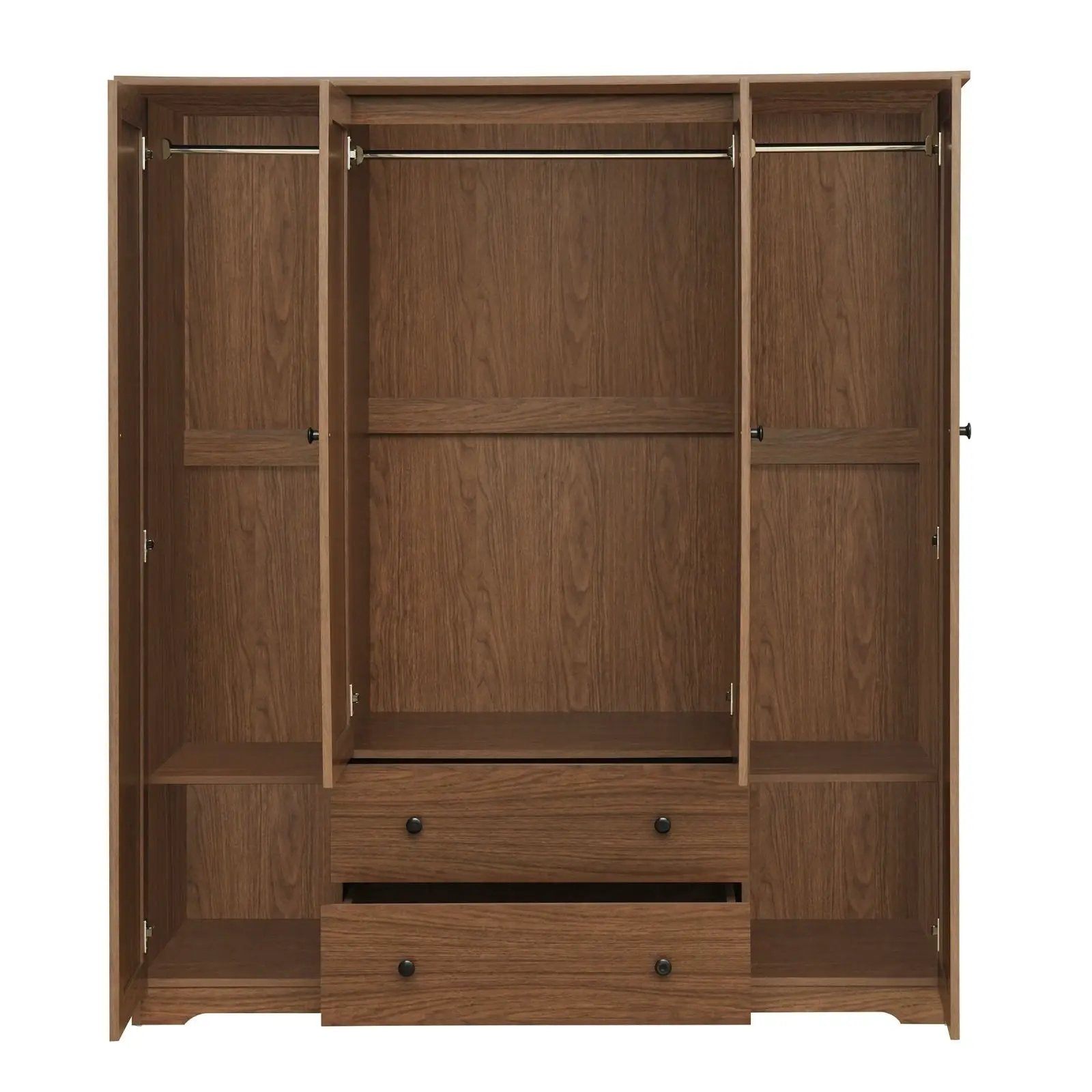 4 Door Wardrobe Armoire With 2 Drawers by Unique Piece Furniture