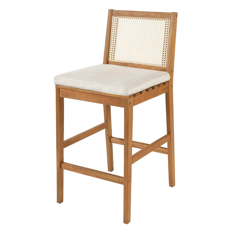 Kirkby Outdoor Barstool with Cushion by HouseOfZazla