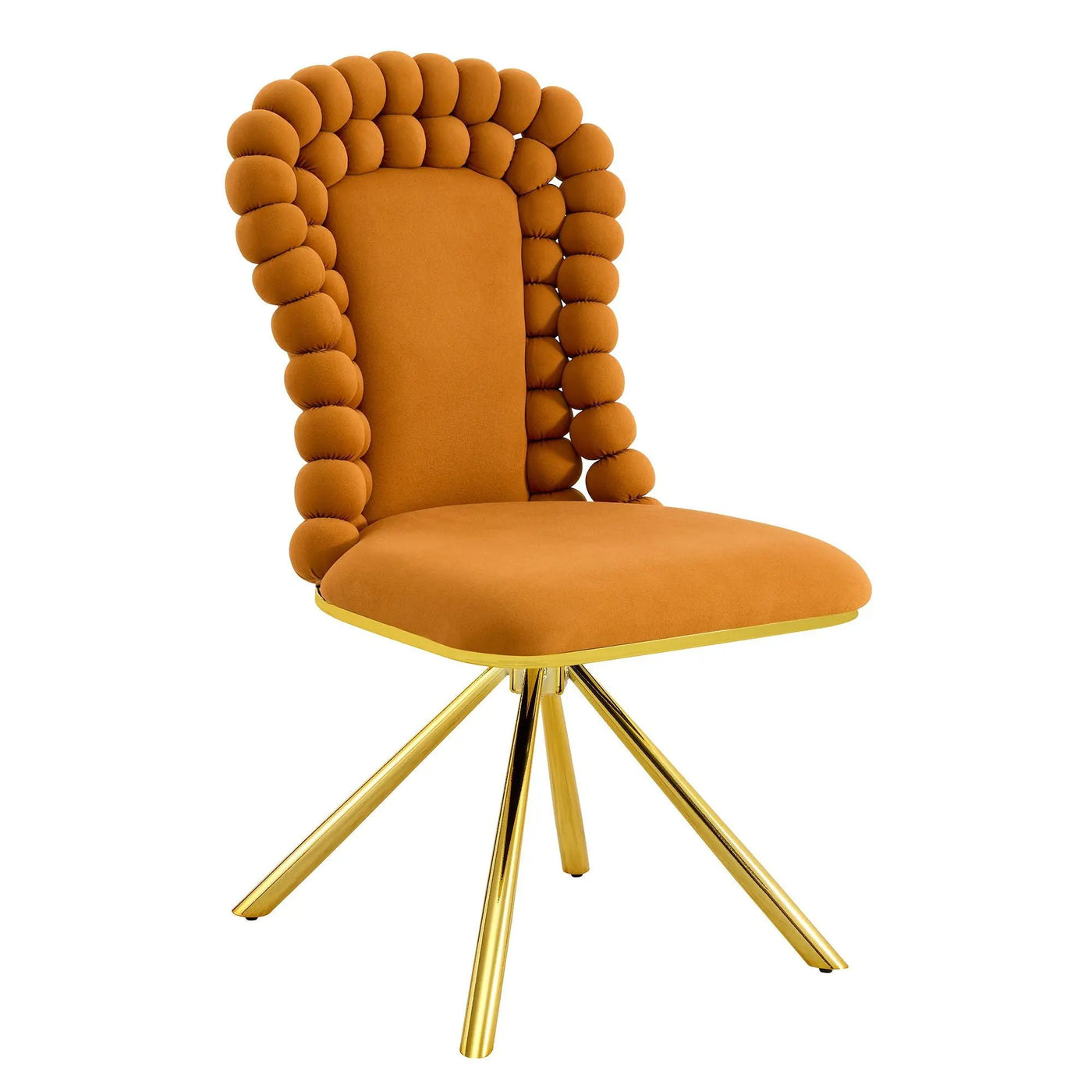 Puffy Bubble, Ball Chain Chair For Dining Room & Kitchen (Set of 2) by Unique Piece Furniture