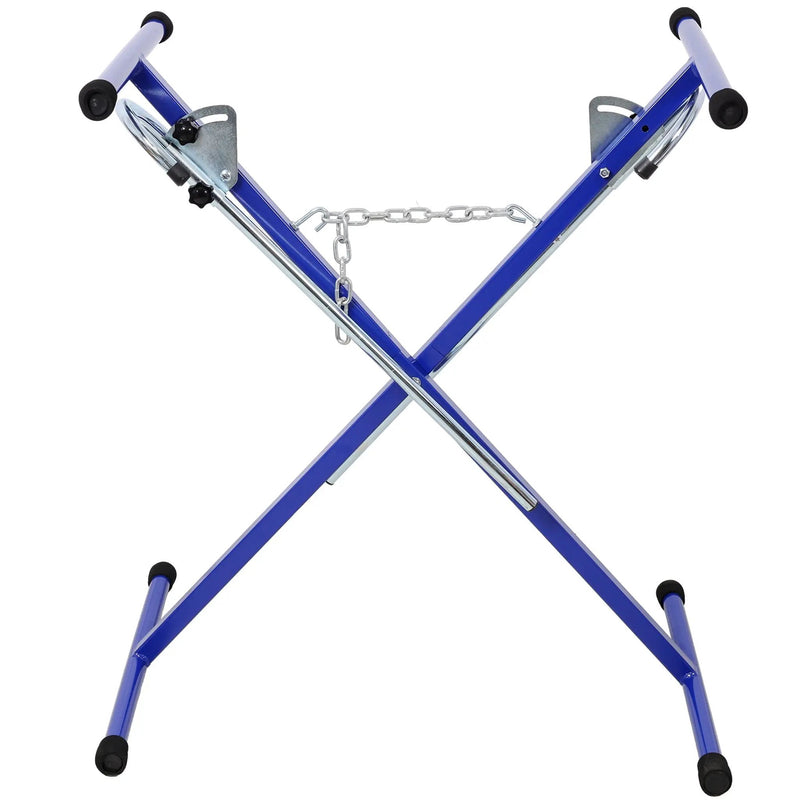 Folding Bumper Stand Lightweight Panel Stand - Blue by HouseOfZazla