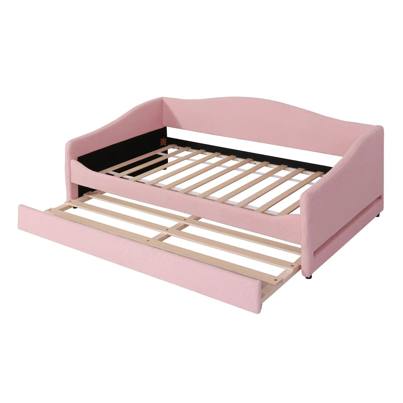 Design Upholstered Daybed With Light And Trundle by Unique Piece Furniture
