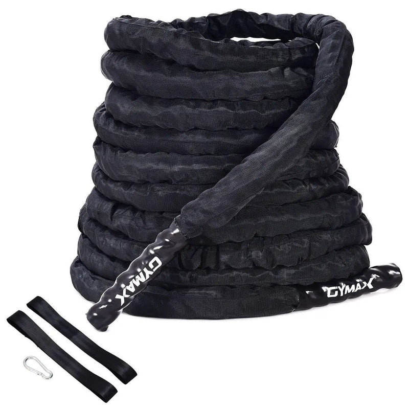 2 Inch Battle Ropes 30/40/50ft Length Poly Dacron Rope-2 Inch Diam 50Ft by DirectDeals