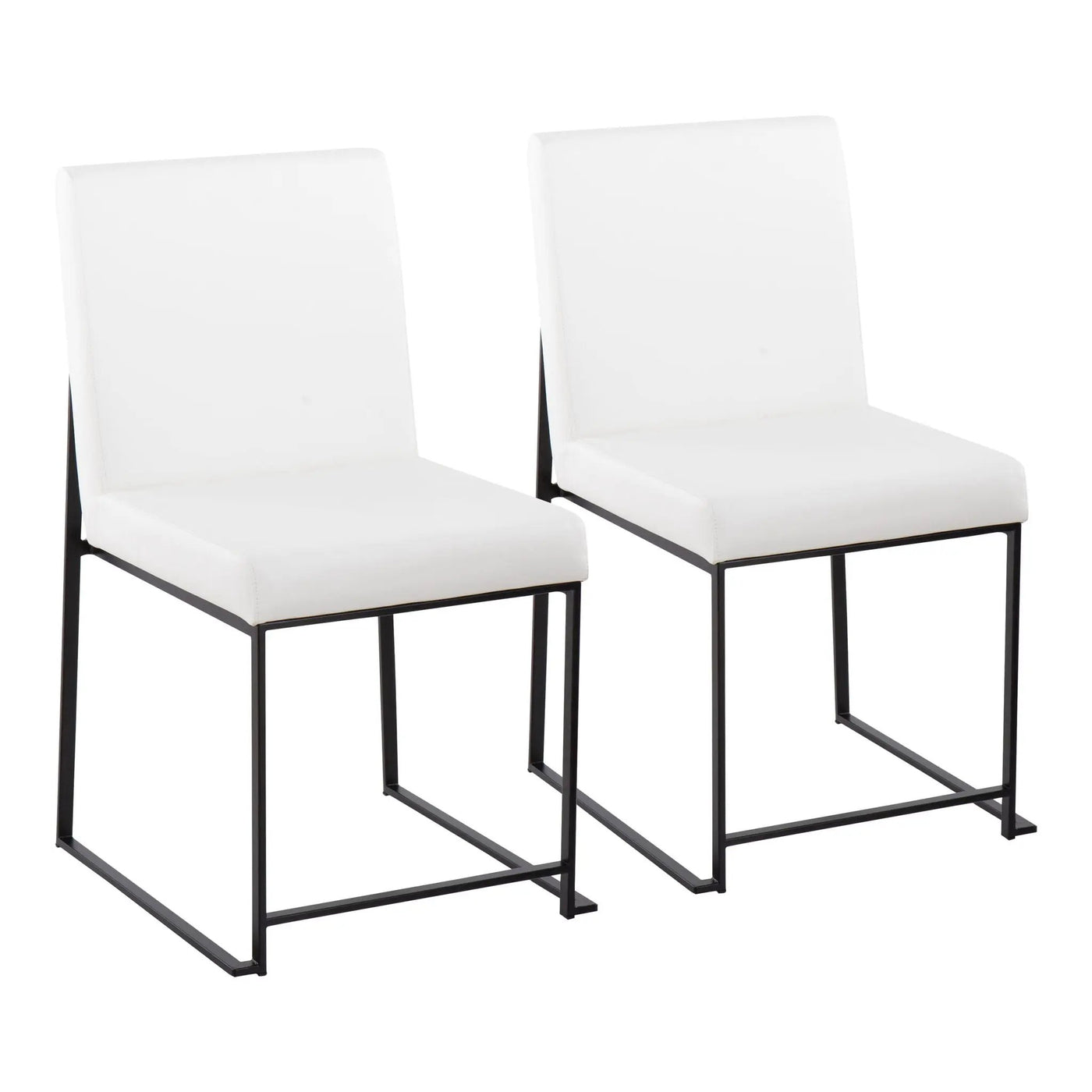 Fuji - Contemporary Modern Elegance With High Back Dining Chair (Set of 2) by HouseOfZazla