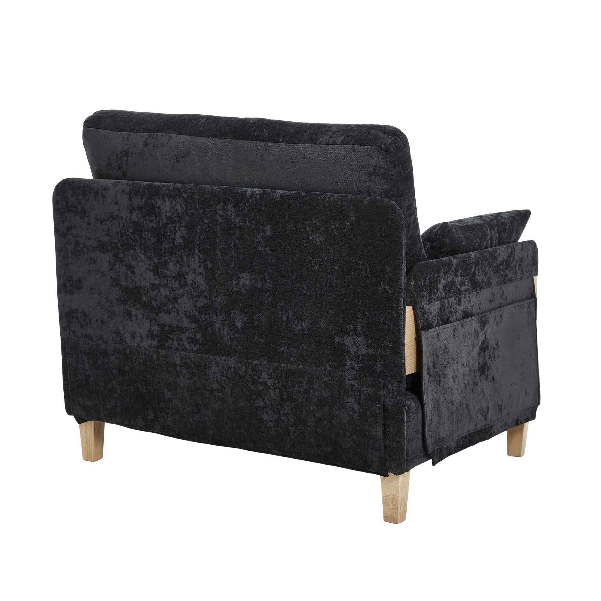 Mid Century Modern Foldable Sofa Bed, 3 In 1 Convertible Sleeper With 3 Pillows by HouseOfZazla