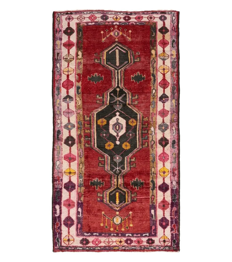 4' X 8' Antique Handmade Turkish Caucasian Kazak Design Wool Rug Veg Dyes Nice by Jewel Rugs