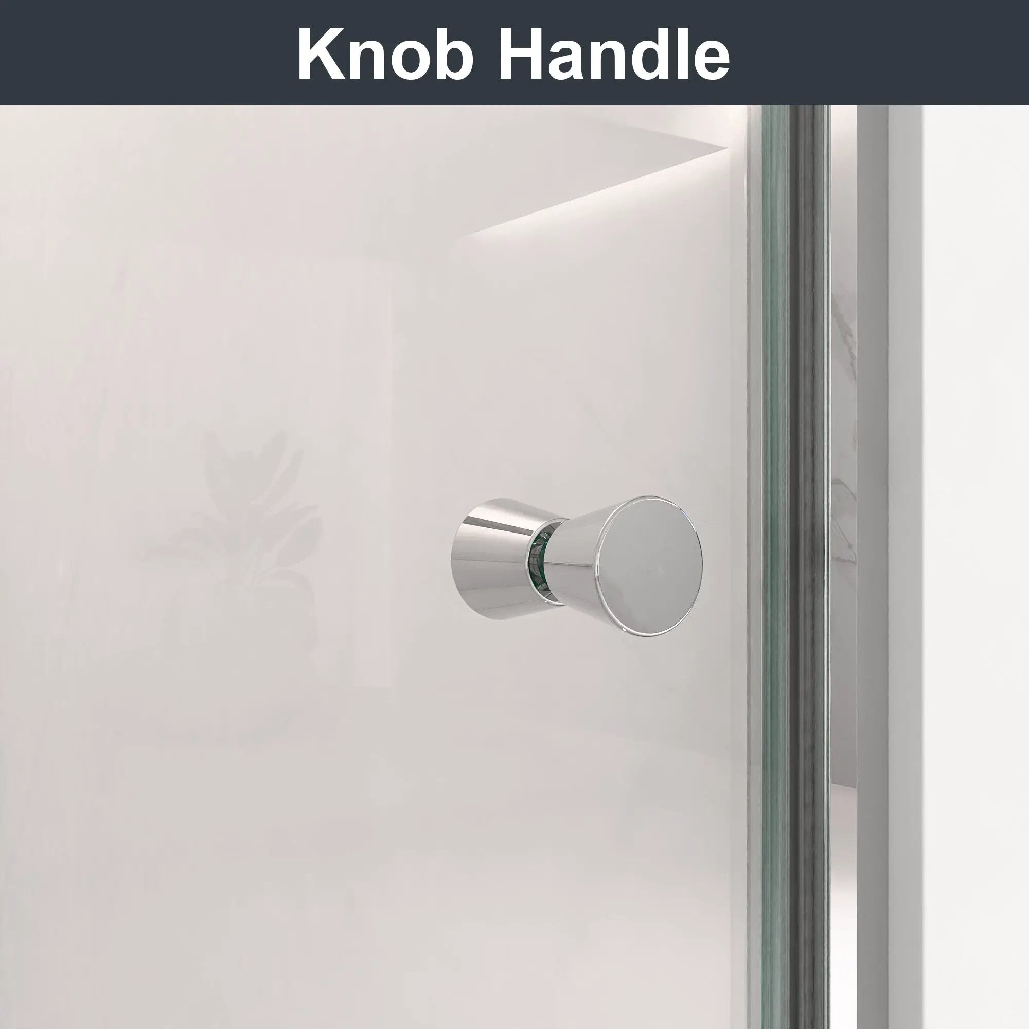 32"W x 72"H Frameless Circular Pivot Shower Door by HouseOfZazla