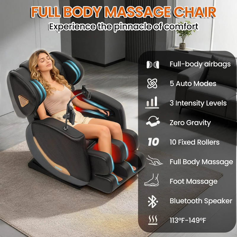 Massage Chair Full Body and Recliner by HouseOfZazla