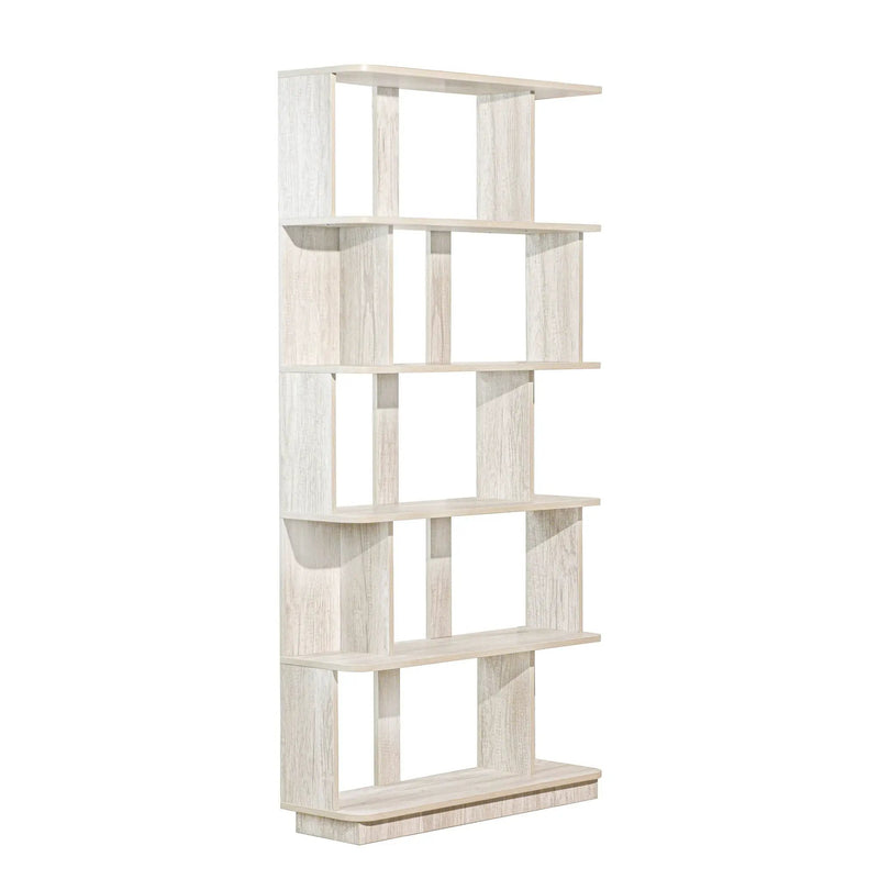 Modern 5 Tier Open Storage Bookcase by HouseOfZazla