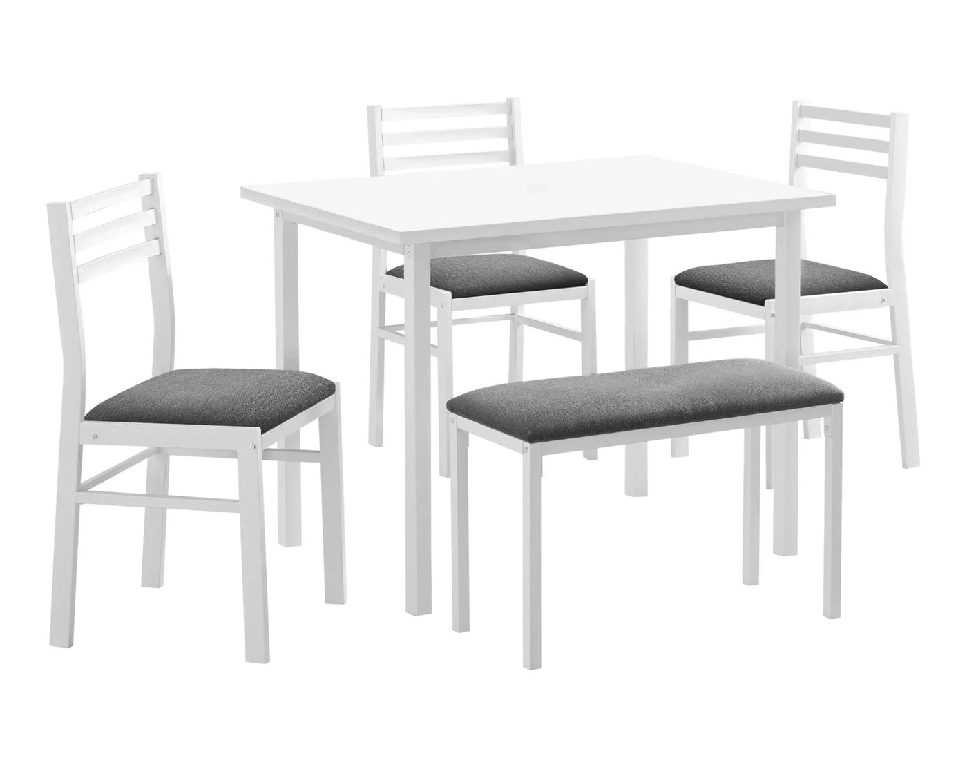 Dining Set, 5 Pieces, Rectangular, Small, Contemporary & Modern by HouseOfZazla