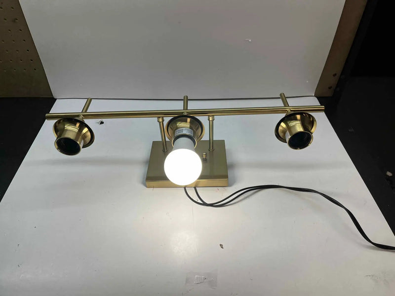 VONLUCE Bathroom Vanity Light, 3 Light Bathroom Light Fixture Over Mirror, Bathroom Wall Lamp with Clear Glass, Modern Gold Vanity Lighting fixtures by Selzalot