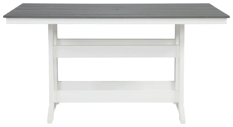 Transville - Counter Table W/Umb Opt by Unique Piece Furniture