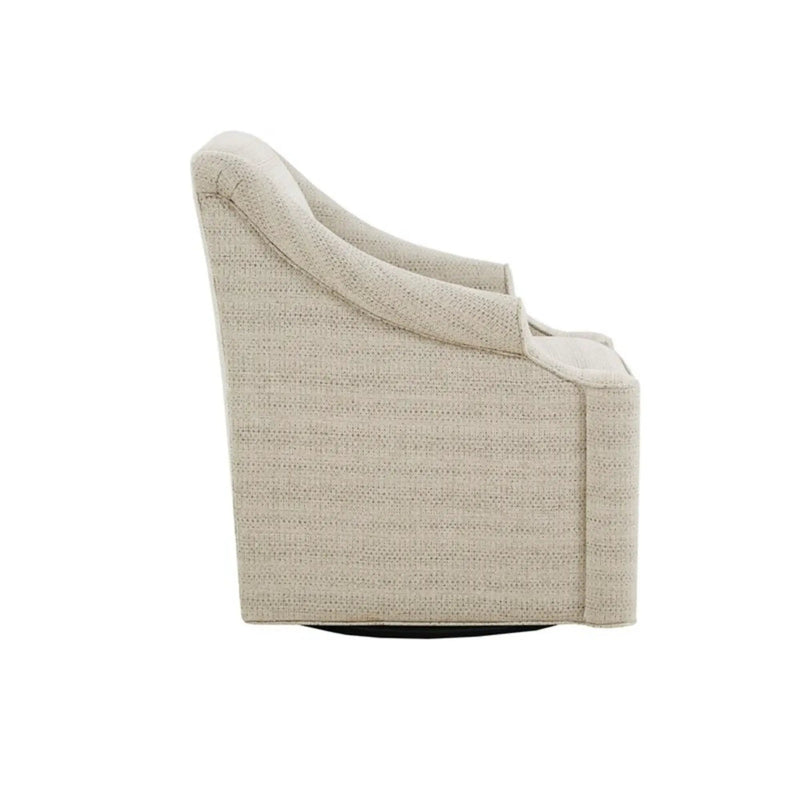 Justin - Swivel Glider Chair With 360 Degree Rotation - Tan by Unique Piece Furniture