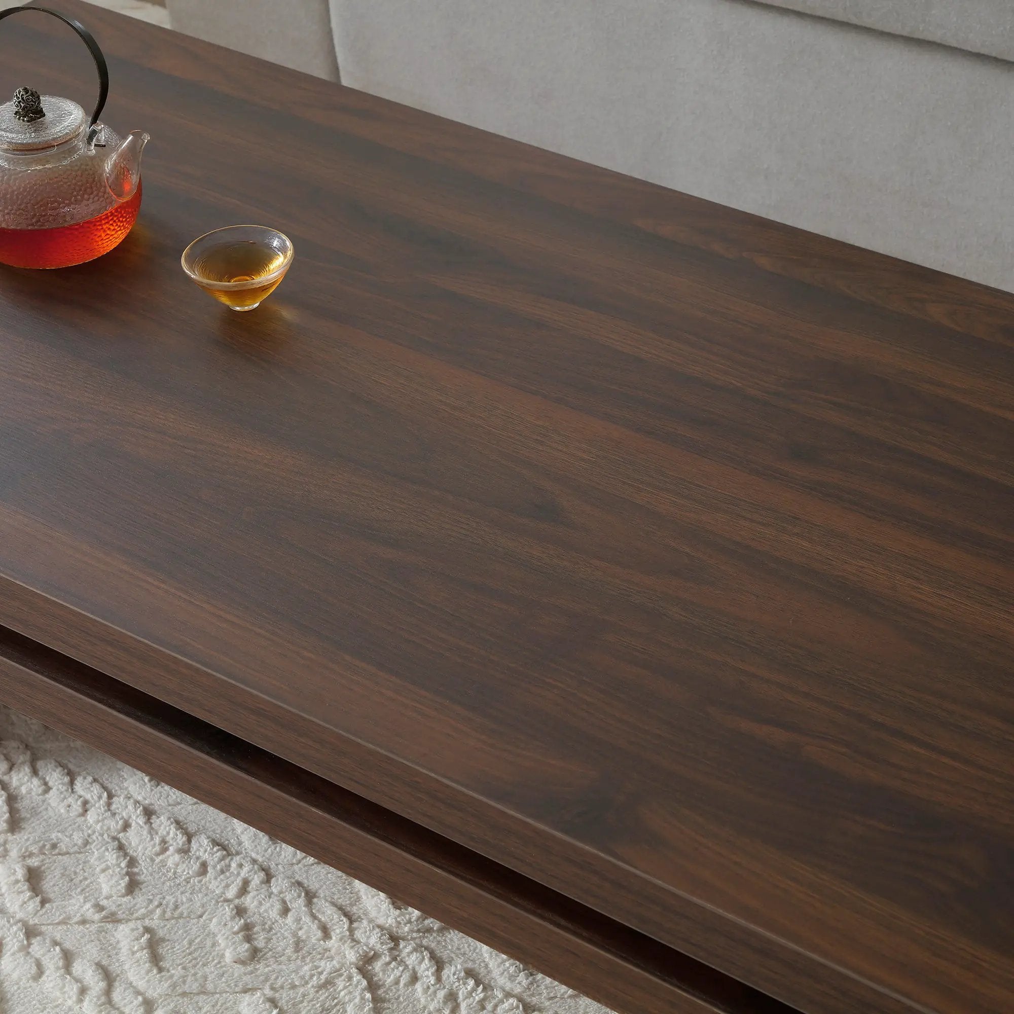 Wood Coffee Table - Mid Century Modern Farmhouse Wooden Coffee Tables by HouseOfZazla