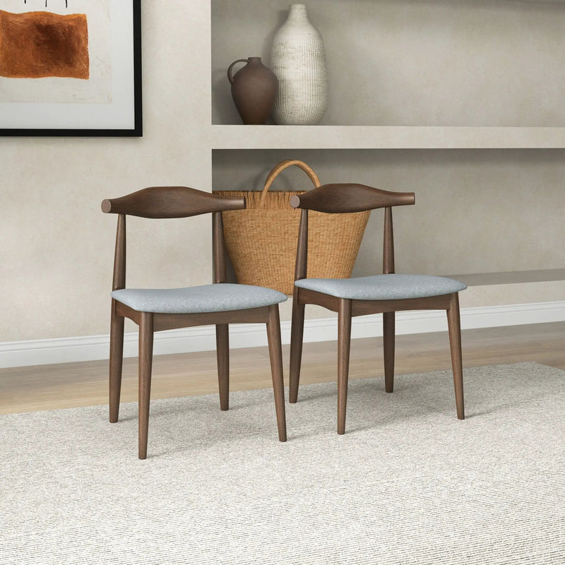 Brooklyn - Dining Chairs (Set of 2) - Gray by Unique Piece Furniture