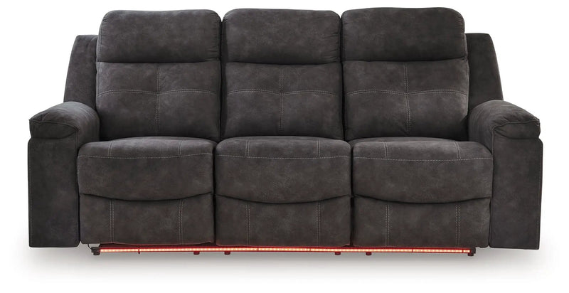 Brysonview - Reclining Sofa - Charcoal by Unique Piece Furniture