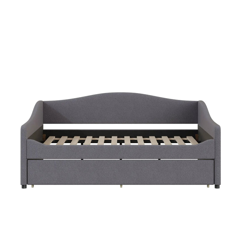 Upholstered Daybed With Light And Trundle by Unique Piece Furniture