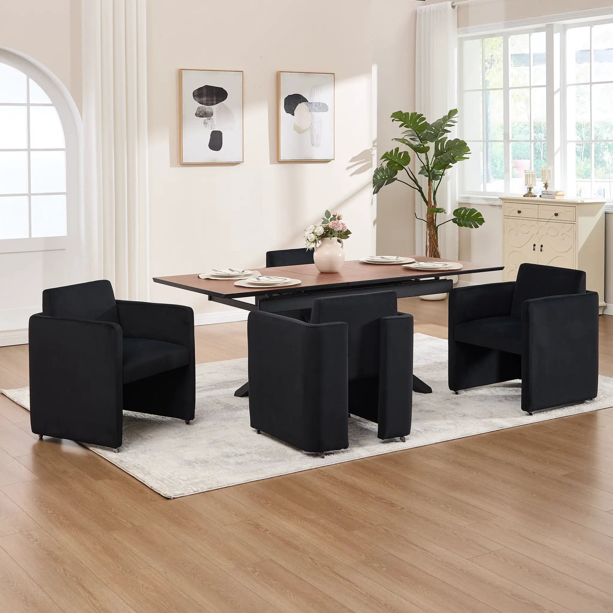 Modern Barrel Dining Chair by HouseOfZazla