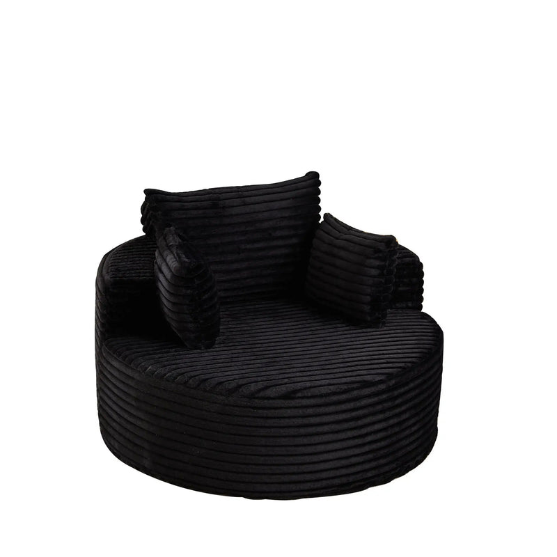 Modern Single Sofa With Backrest Pillow For Living Room by HouseOfZazla