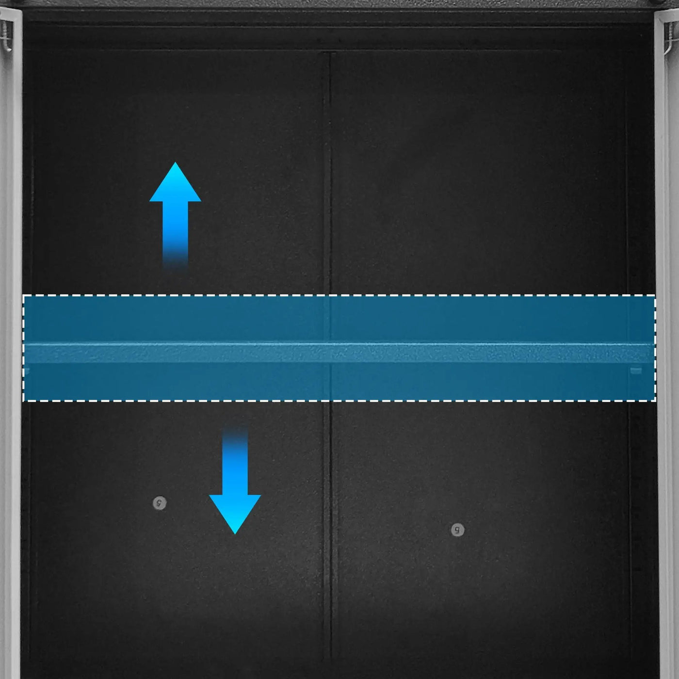 Heavy Duty Metal Garage Storage Cabinet With Wheels Sturdy Tool Organizer by HouseOfZazla