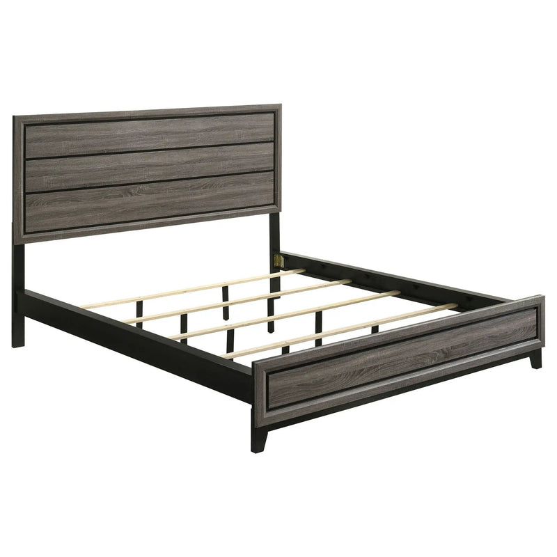 Watson Four-piece California King Bedroom Set Grey Oak by Unique Piece Furniture