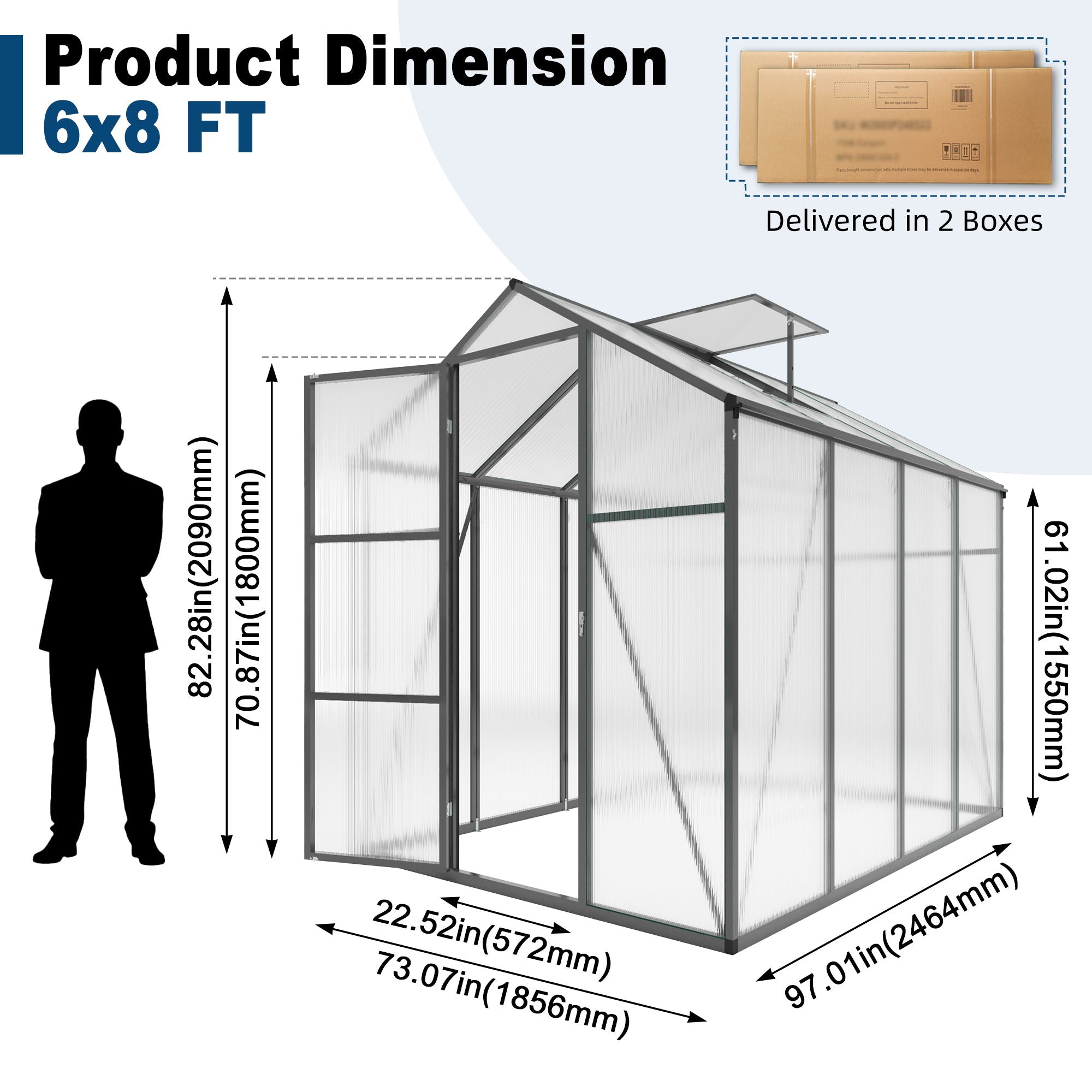 Gain Height Windproof house With Raised Base by HouseOfZazla