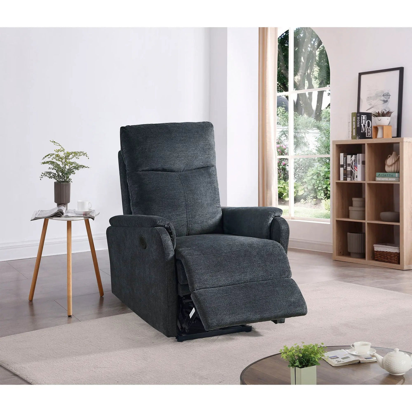 Recliner Chair With Power Function Easy Control Big Stocks, Recliner Single Chair For Living Room, Bed Room by Unique Piece Furniture