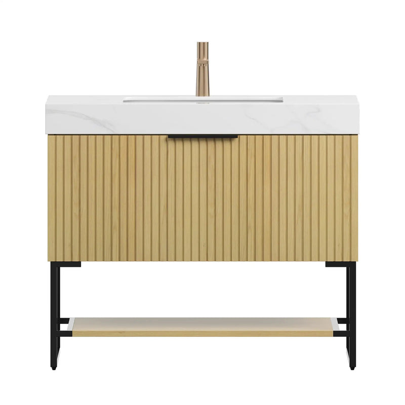 YOLAN 36" Bathroom Vanity & Sink by HouseOfZazla