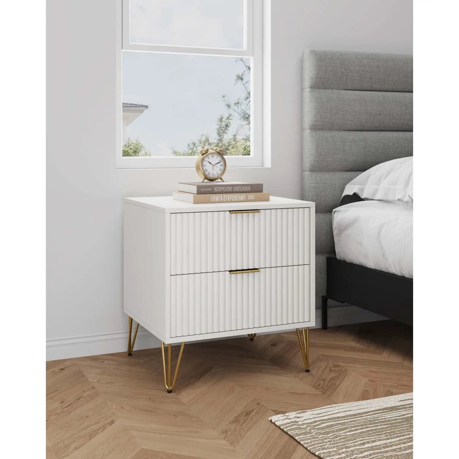 Dumbo - Nightstand With 2 Drawers by HouseOfZazla
