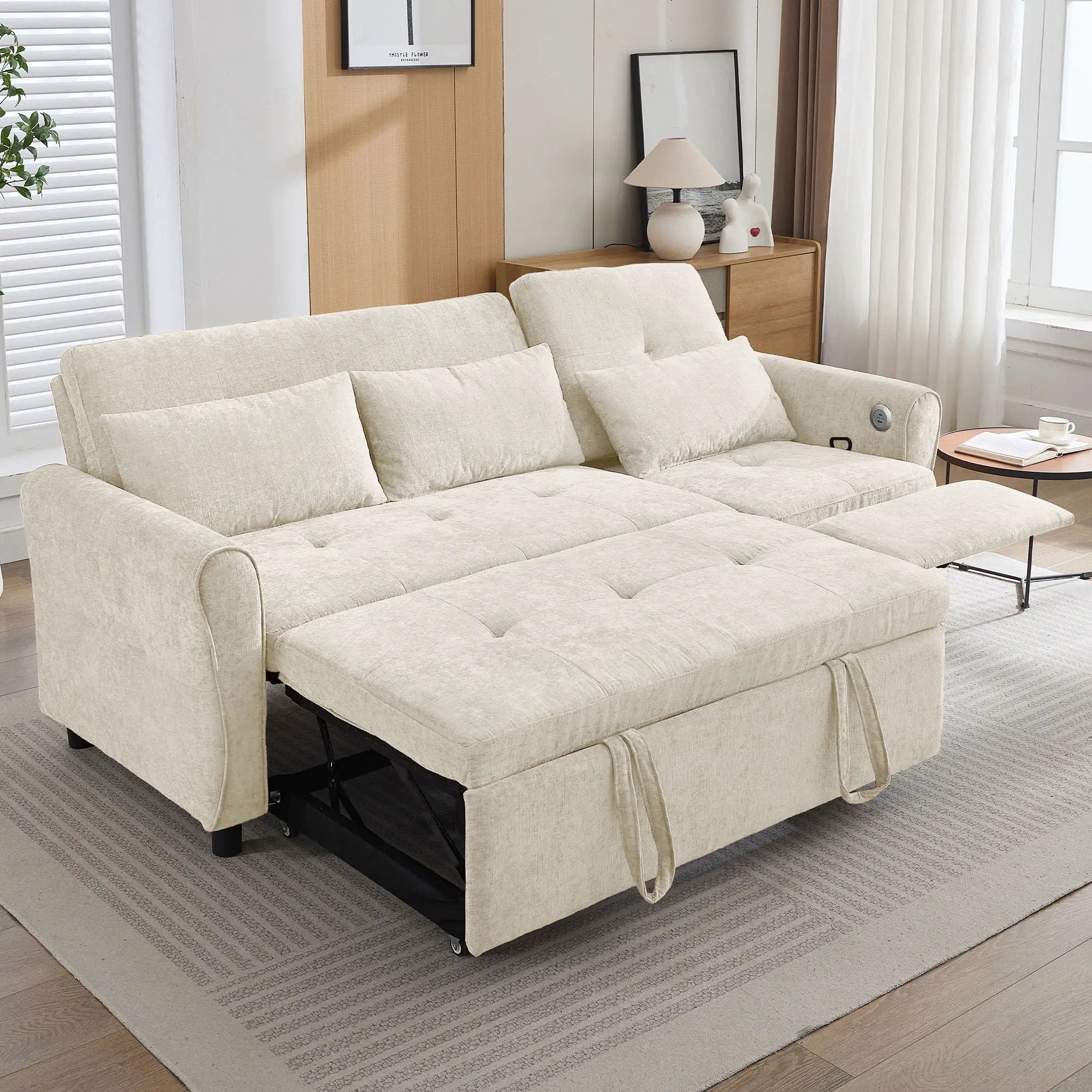 3 Seater Sofa Bed And Reversible Recliner by HouseOfZazla