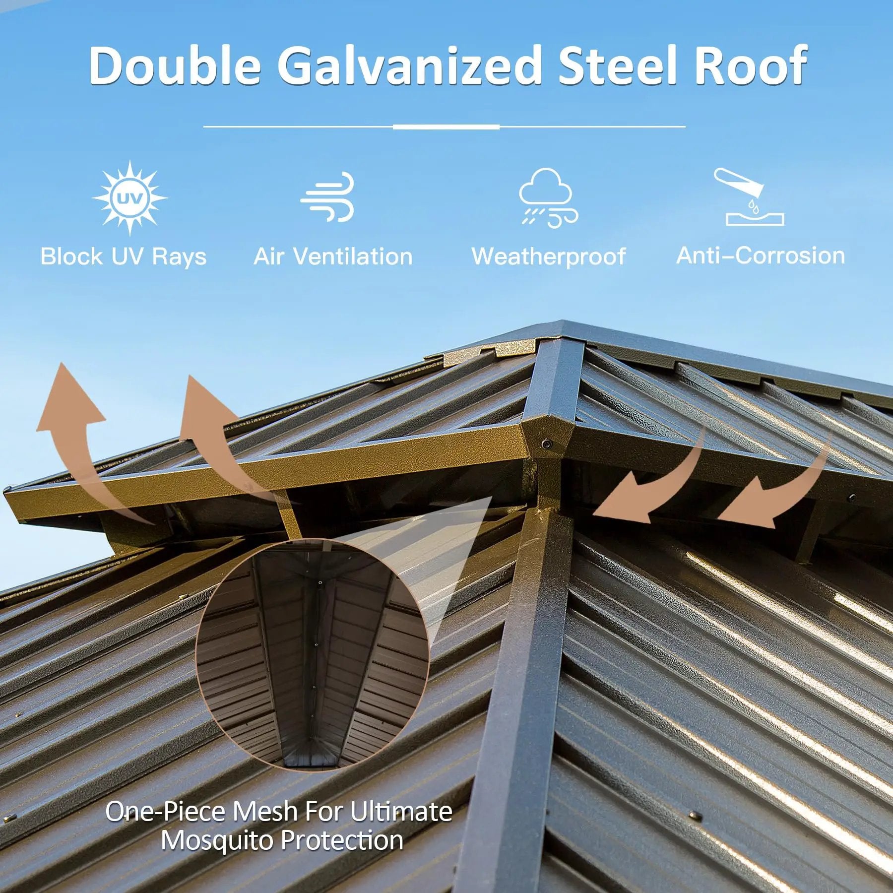 12' X 18' Hardtop Gazebo by HouseOfZazla