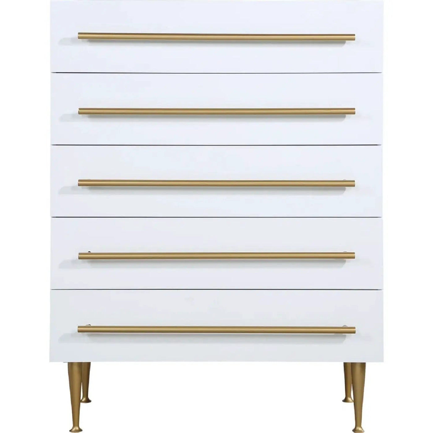 Contemporary 5 Drawer Chest For Bedroom by Unique Piece Furniture