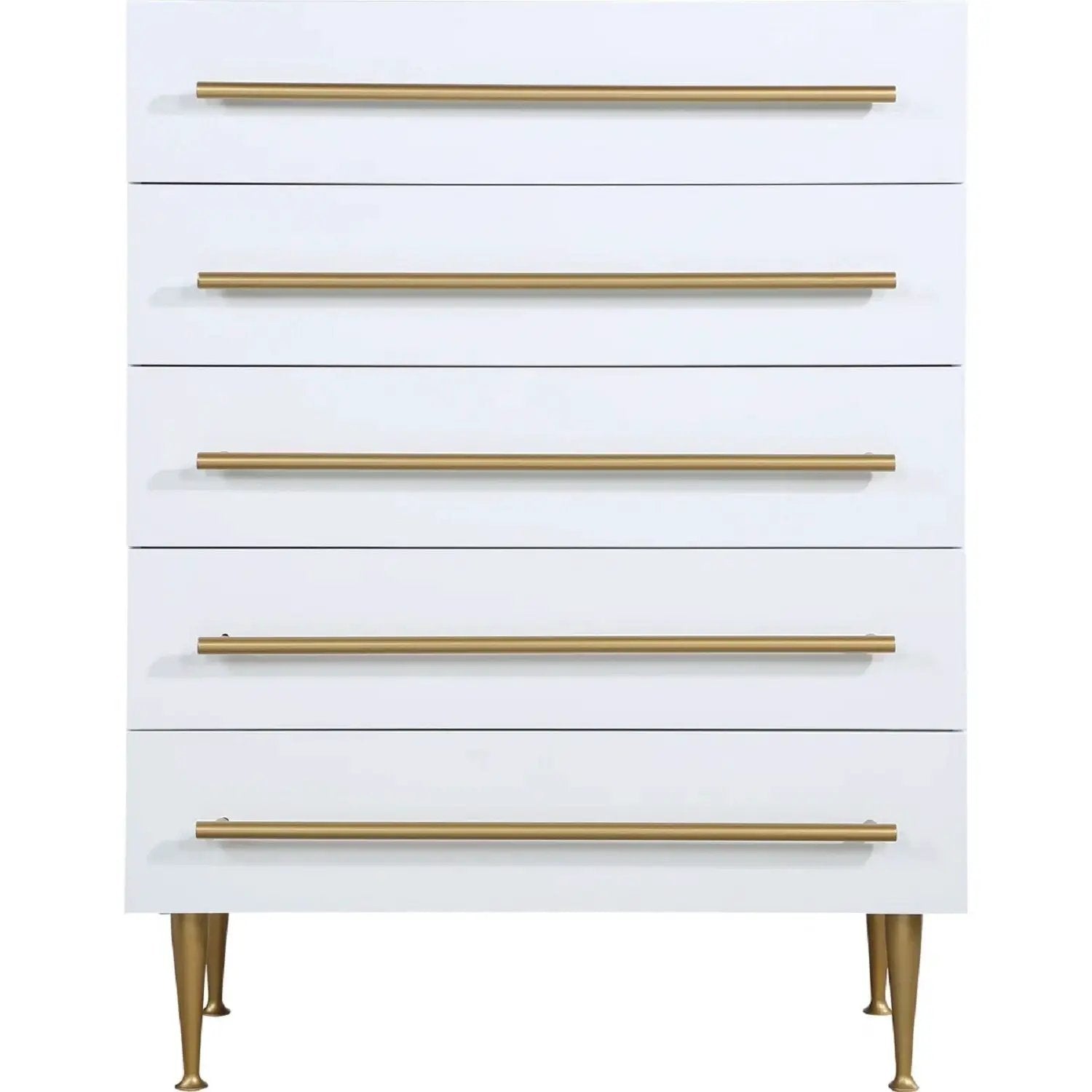 Contemporary 5 Drawer Chest For Bedroom by Unique Piece Furniture