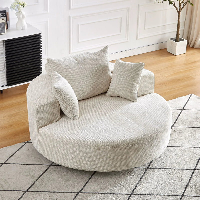 Swivel Chair With Rotating Base For Living Room by HouseOfZazla