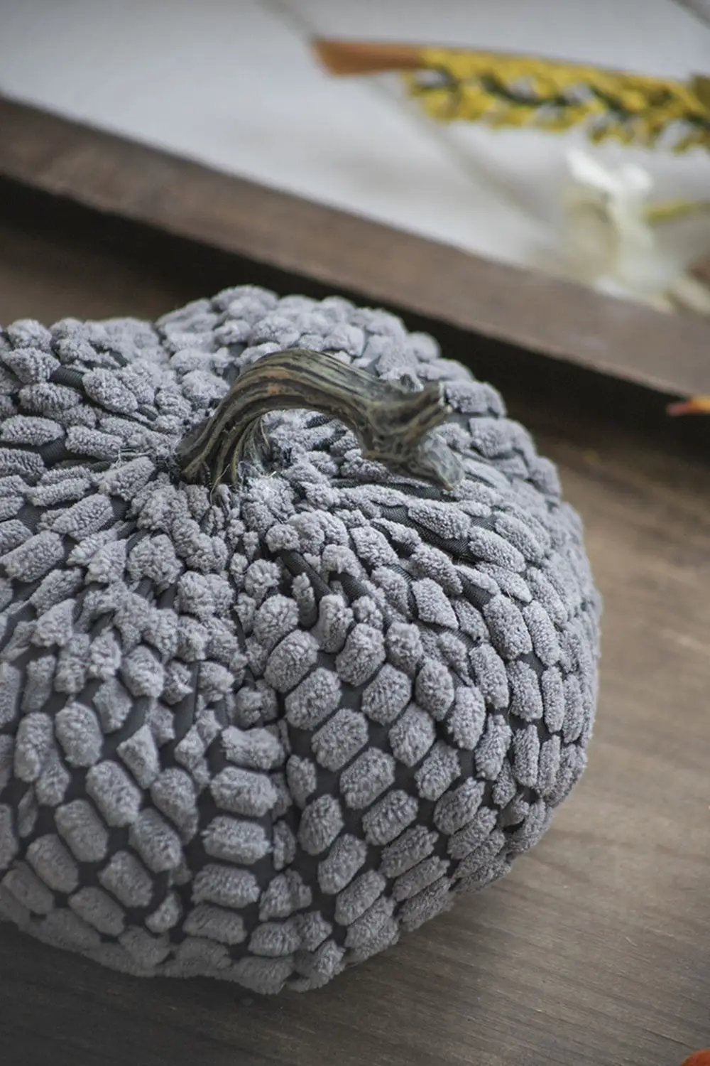 Weighted Pumpkin Ornament Decor For Holiday Harvest Festival Fall Festival & Thanksgiving by Unique Piece Furniture