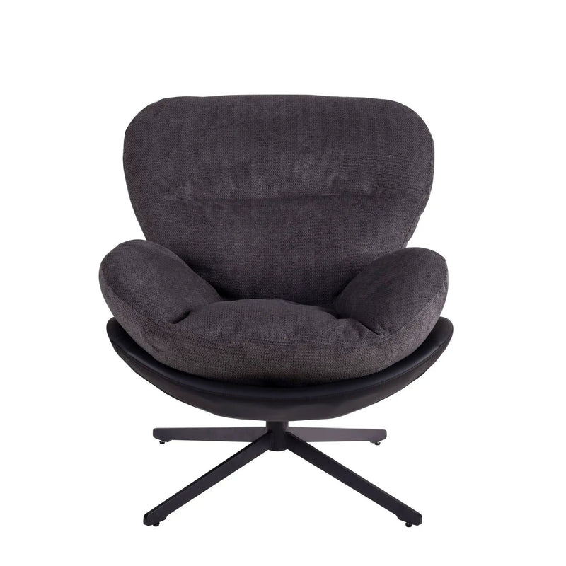 360° Swivel Office Chair, No Wheels by HouseOfZazla