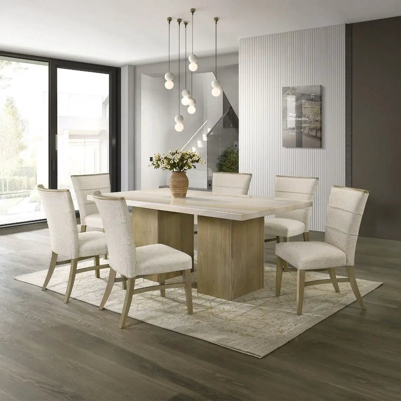 Olinda - Side Chair (Set of 2) - Linen by Unique Piece Furniture