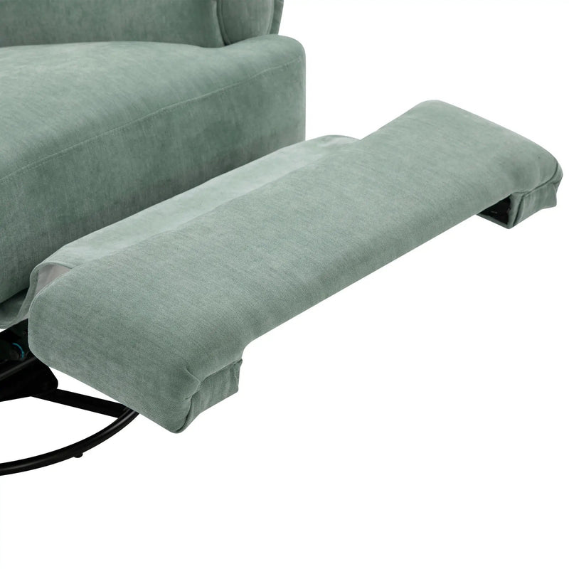 Manual Swivel Recliner Rocker Chair With Adjustable Backrest by HouseOfZazla