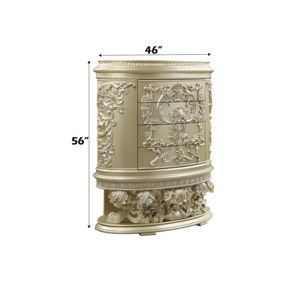 Vatican - Chest - Champagne Silver by Unique Piece Furniture