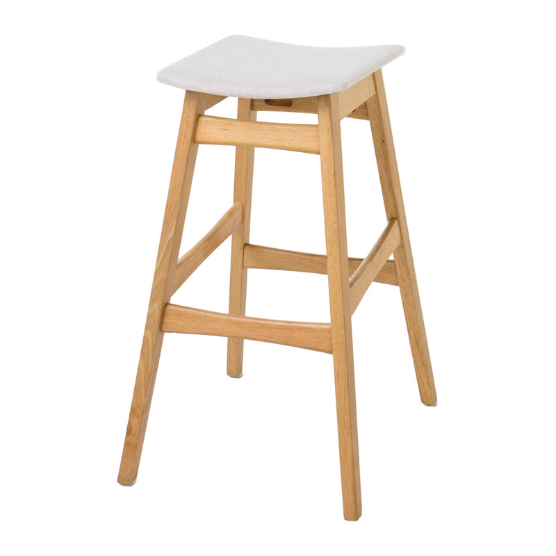 Modern Bar Stool Set With Upholstered Seating by HouseOfZazla