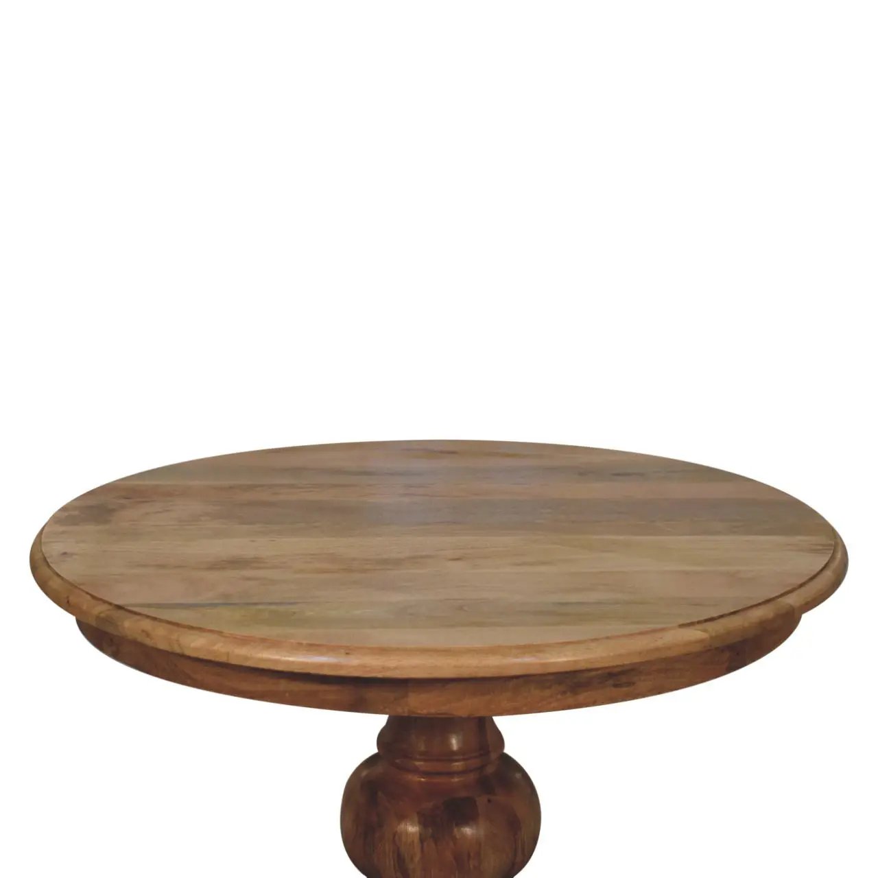 Round Turned Dining Table - Oak by Unique Piece Furniture