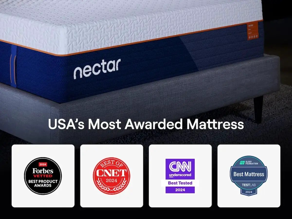 Nectar Ultra Hybrid - Mattress - Fabric by Unique Piece Furniture