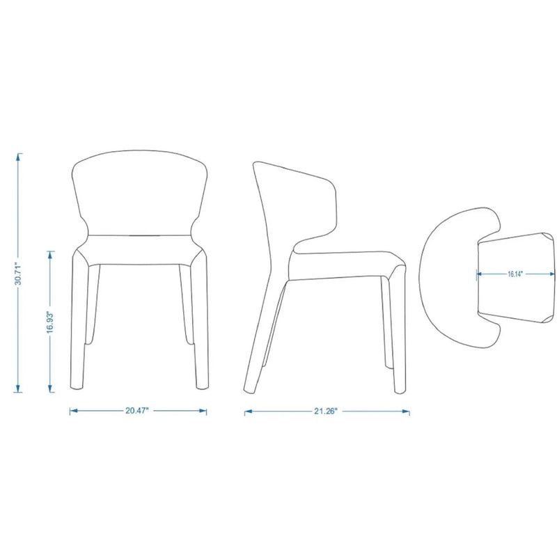 Conrad - Dining Chair (Set of 2) by HouseOfZazla