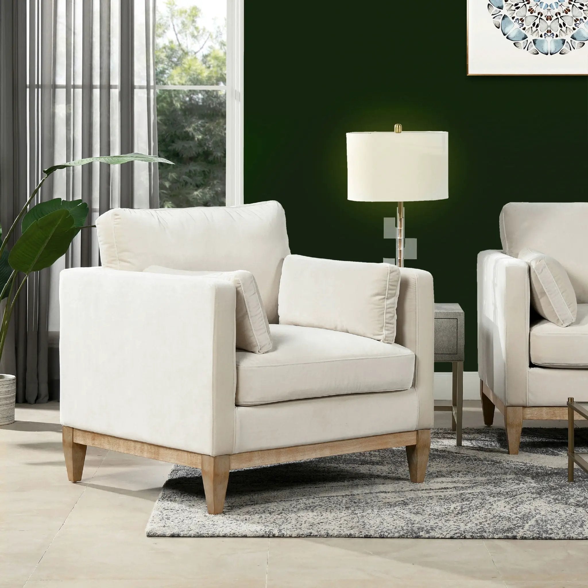 Knox - Modern Farmhouse Arm Chair by HouseOfZazla